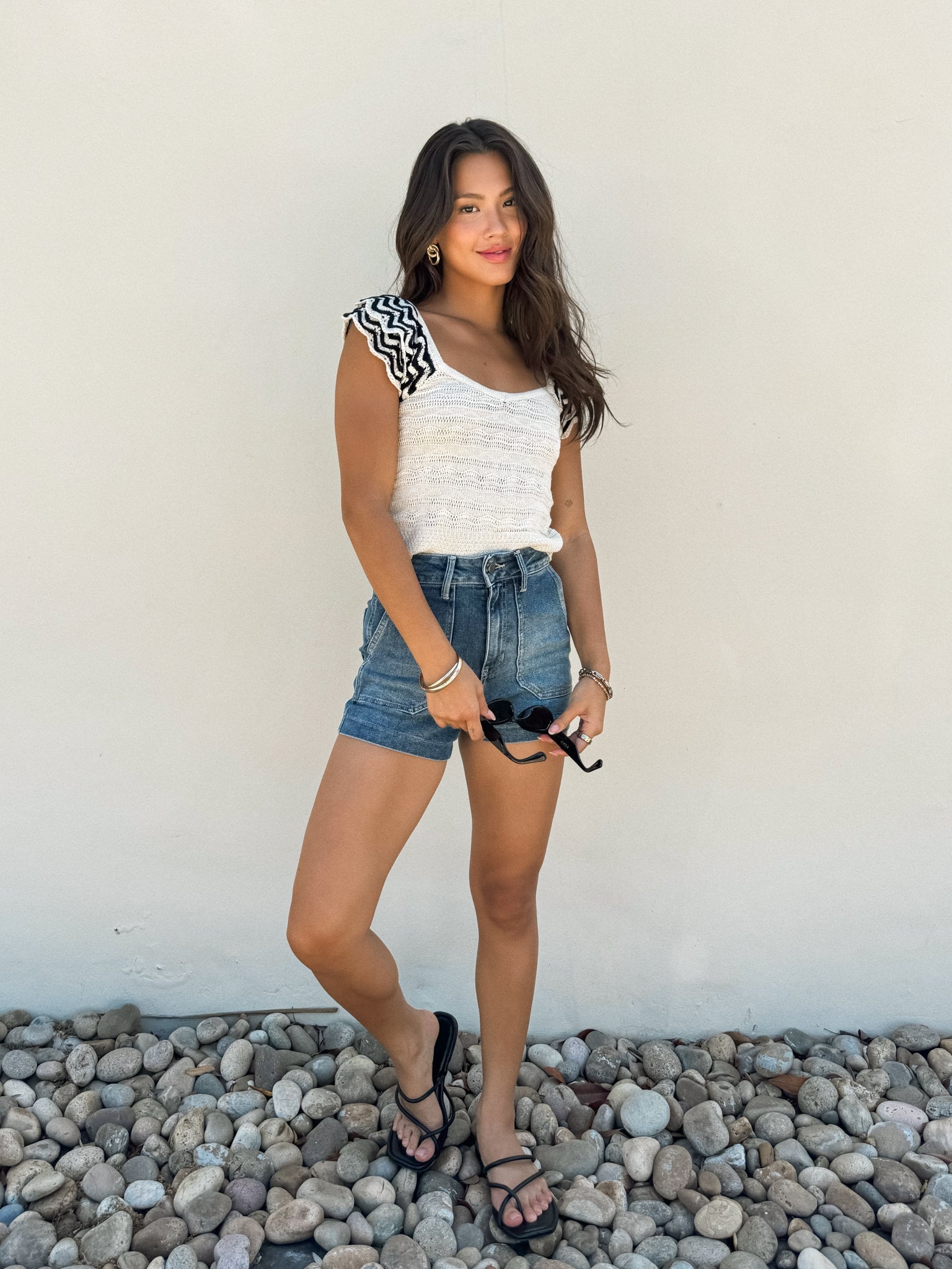 Oliver Textured Knit Top