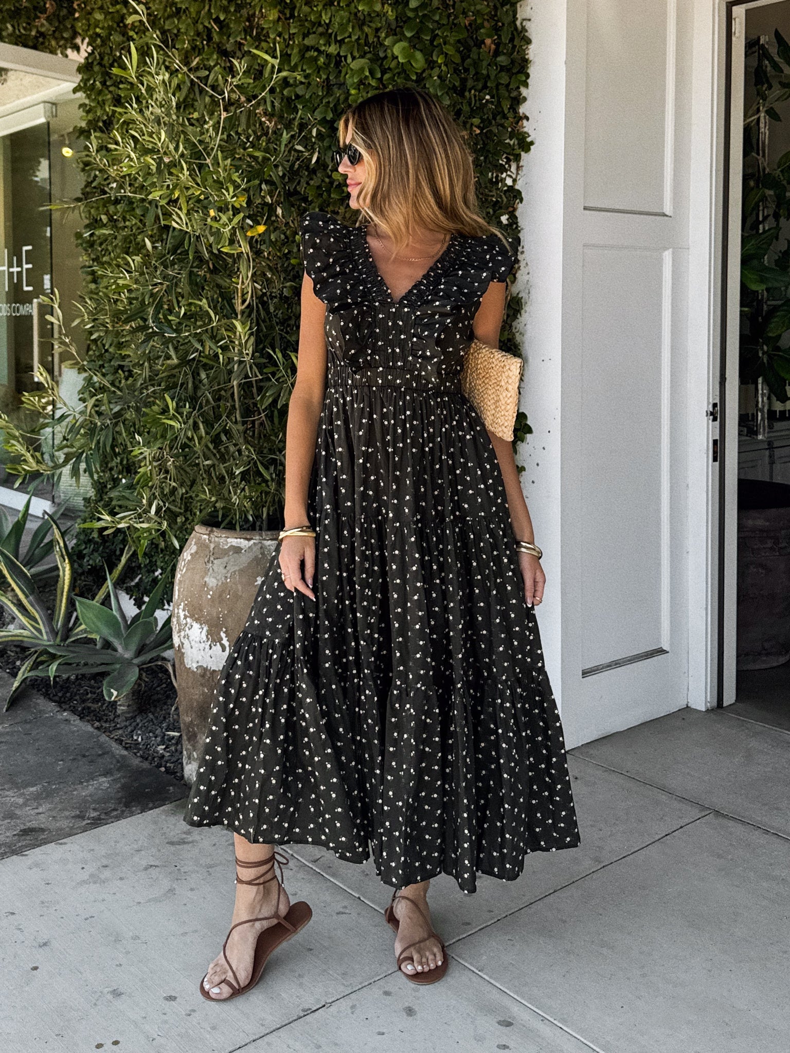 Mary Floral Maxi Dress