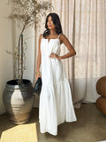 Tallulah Maxi Dress in White - Final Sale