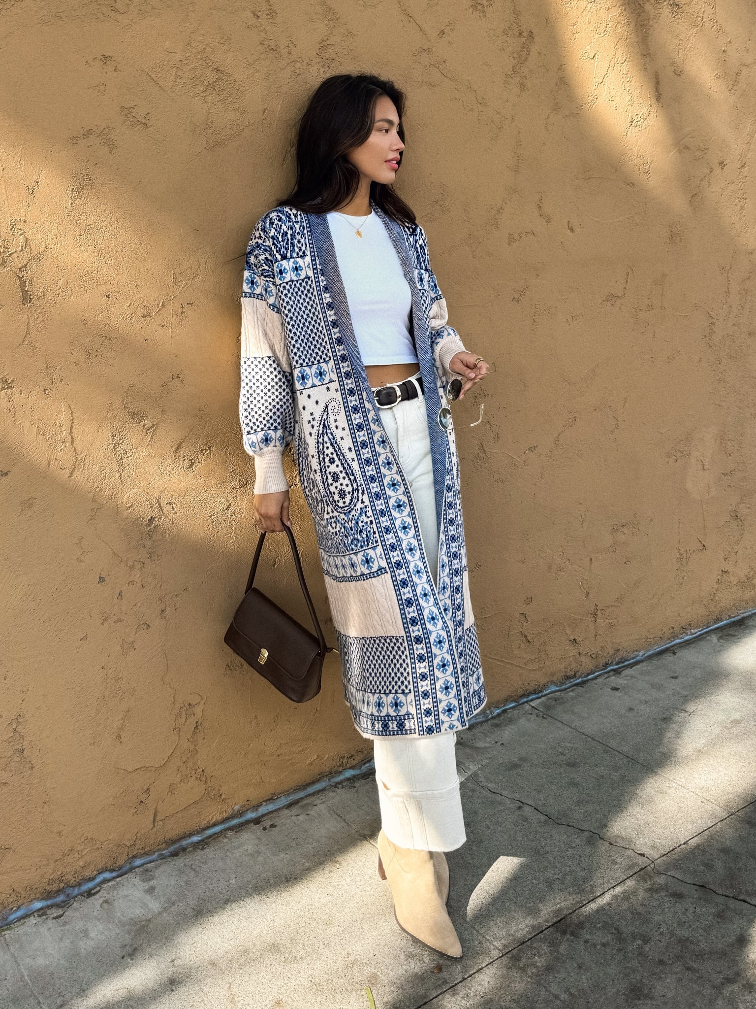 Alpine Paisley Cardigan