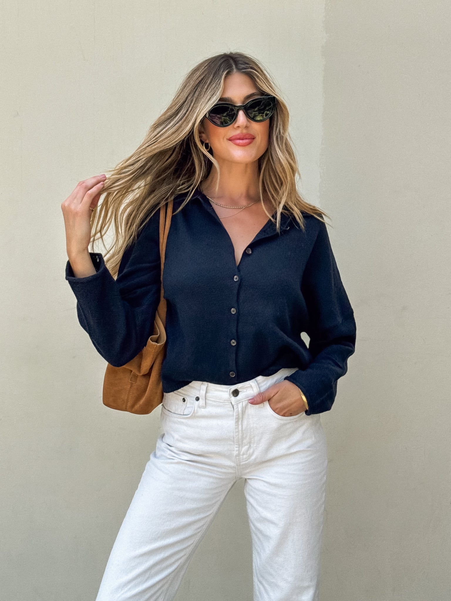 Blueberry Knit Sweater