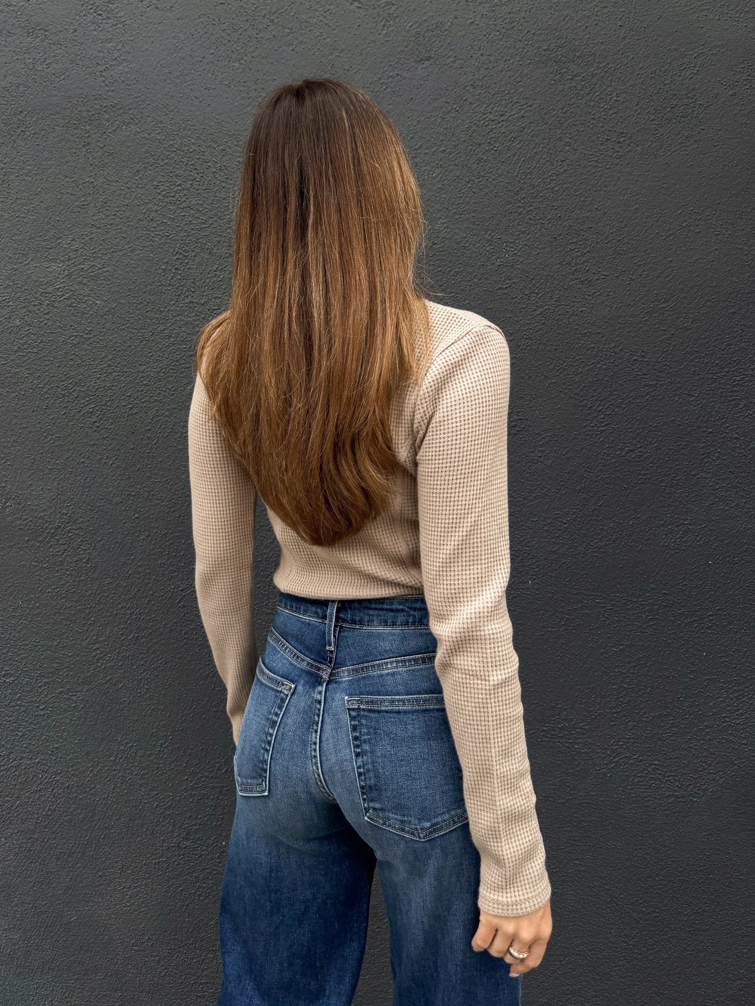 Cozy Thermal Long Sleeve in Mocha