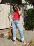 Sunkiss Ruffle Halter Top - Final Sale
