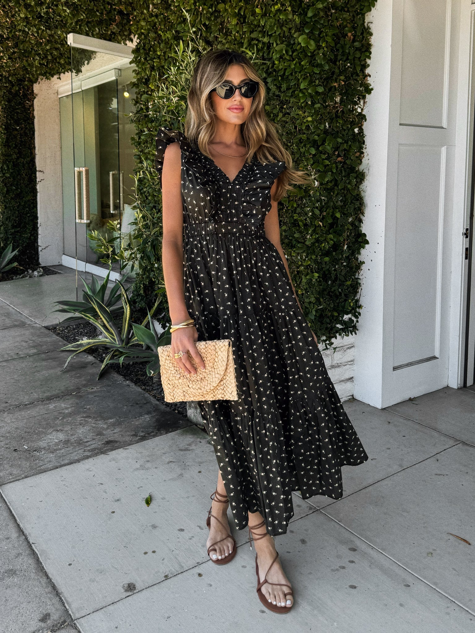 Mary Floral Maxi Dress