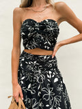 Celine Floral Smocked Top - Final Sale