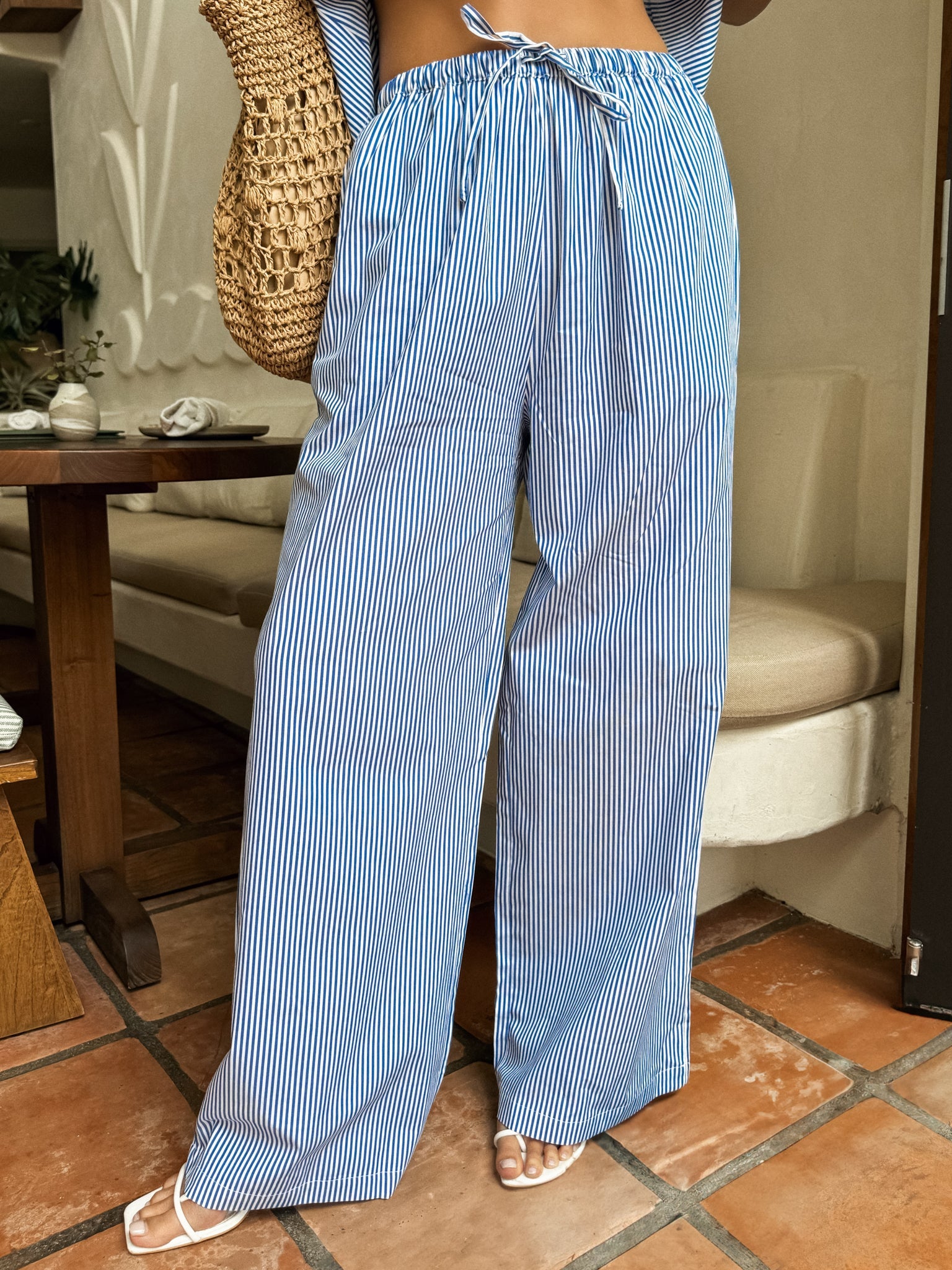 Riviera Stripe Pants - Final Sale