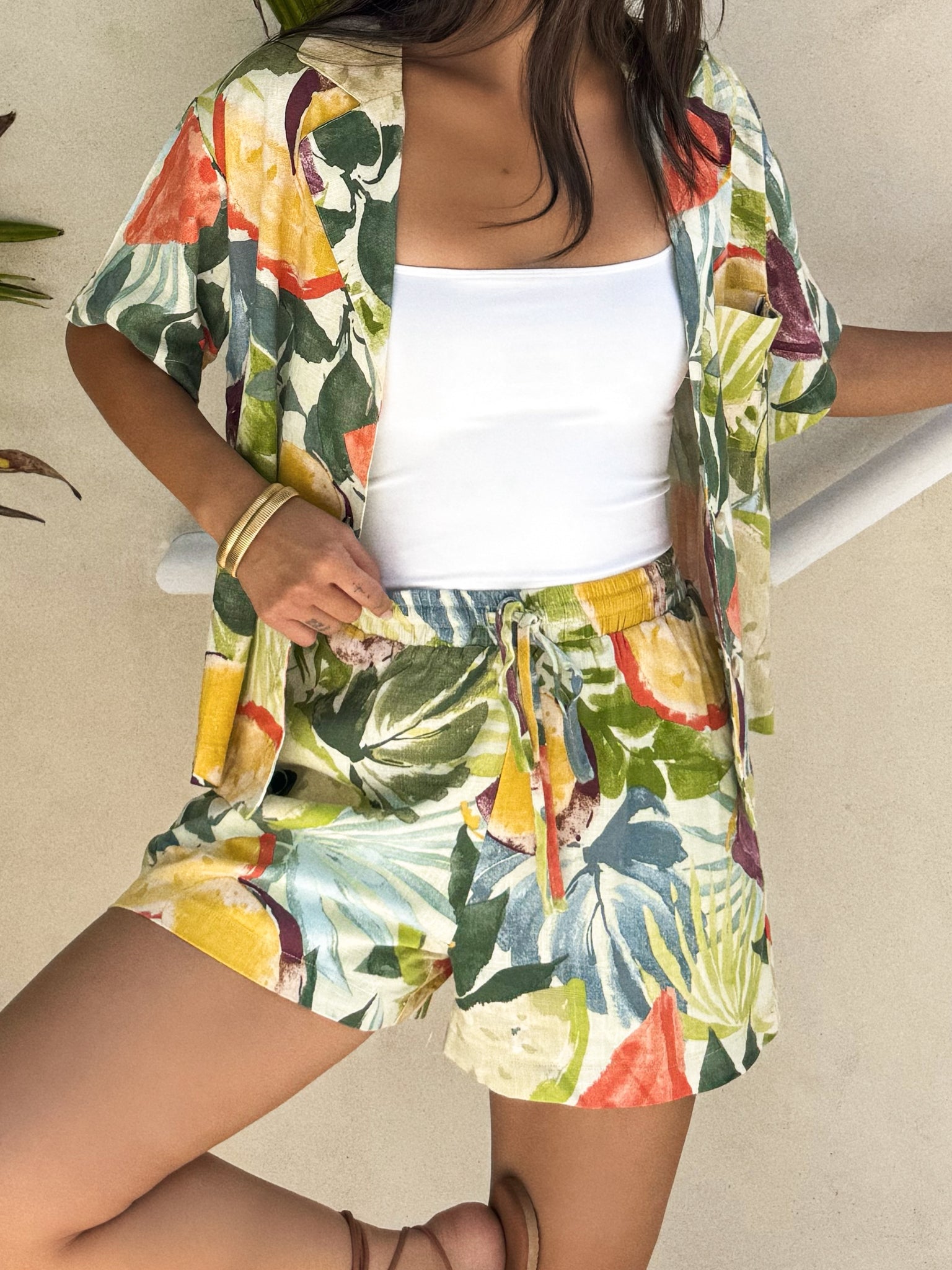 Mai Tai Linen Shorts - Final Sale