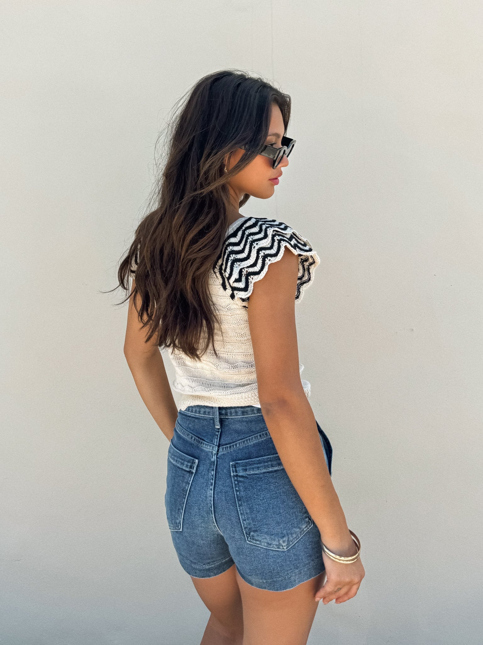 Oliver Textured Knit Top