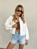 Maddie Embroidered Bomber Jacket