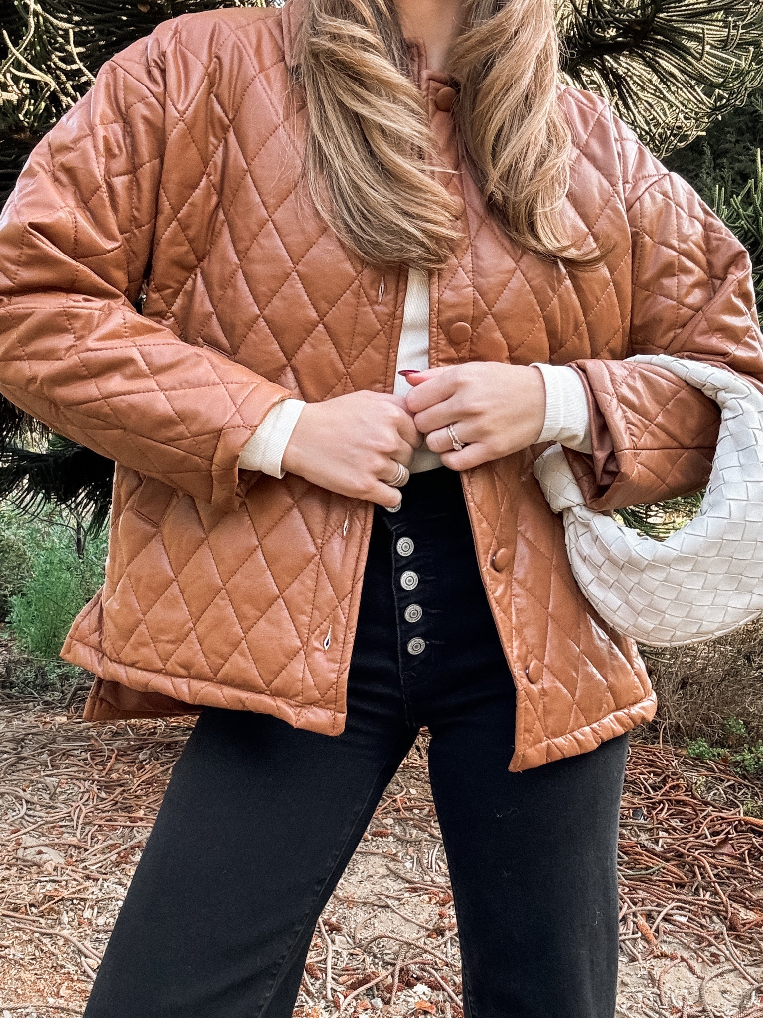 Harley Vegan Leather Quilted Jacket - Final Sale