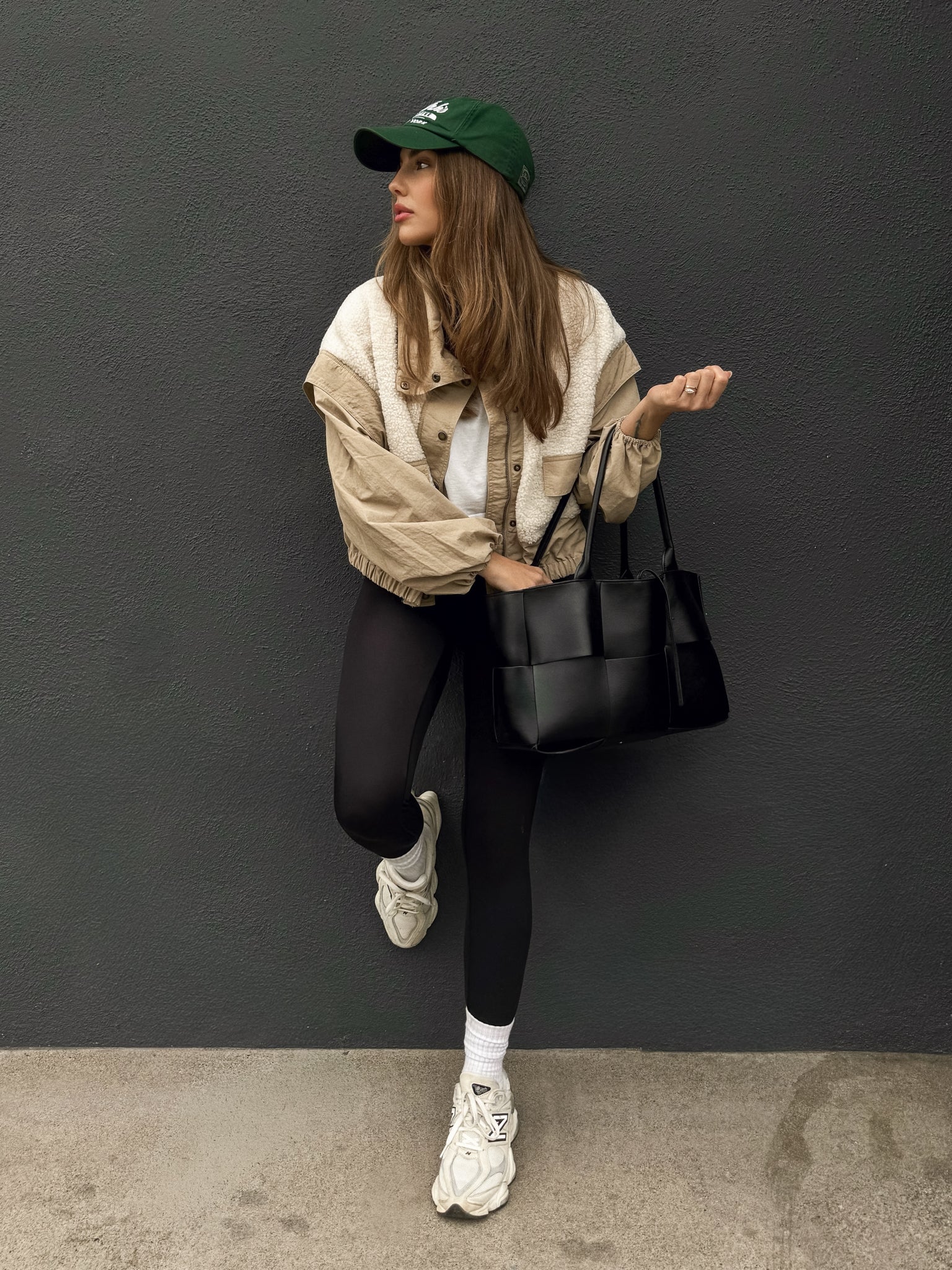 Sandstone Sherpa Windbreaker Jacket