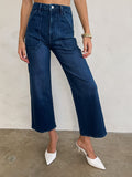 Amika Wide Leg Jeans in Dark Wash