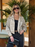 Claire Bubble Hem Jacket