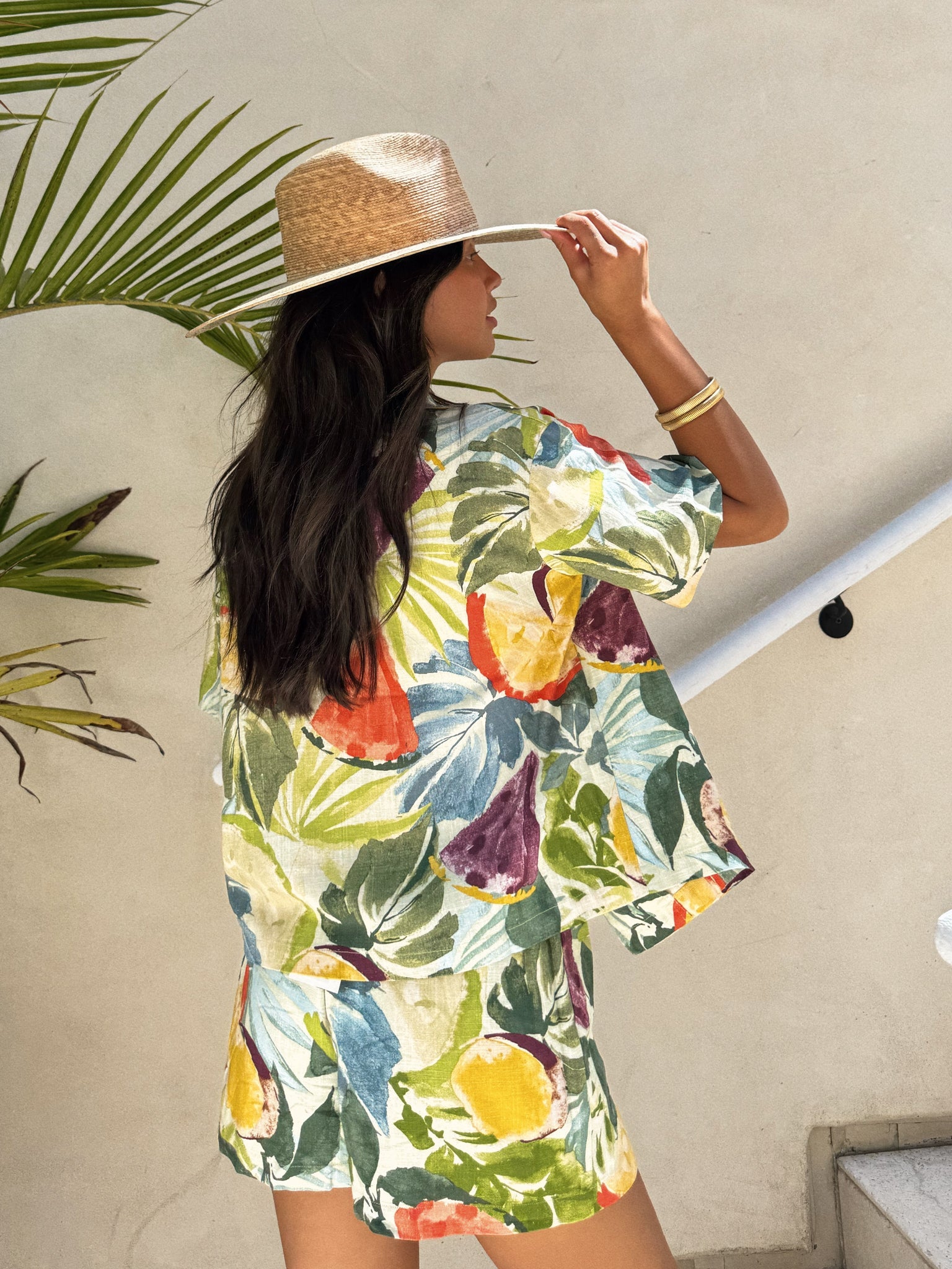 Mai Tai Linen Button Down - Final Sale