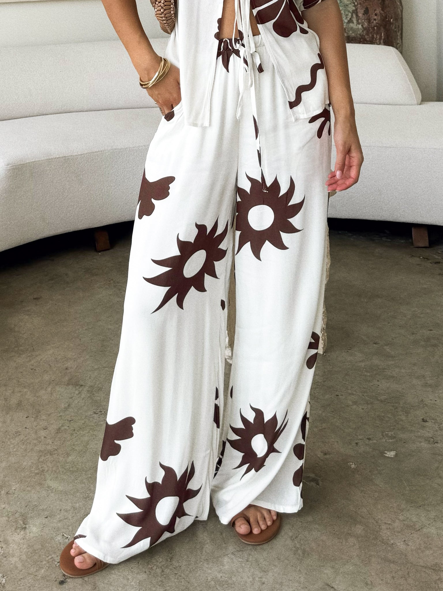 Coco Wide Leg Pants - Final Sale