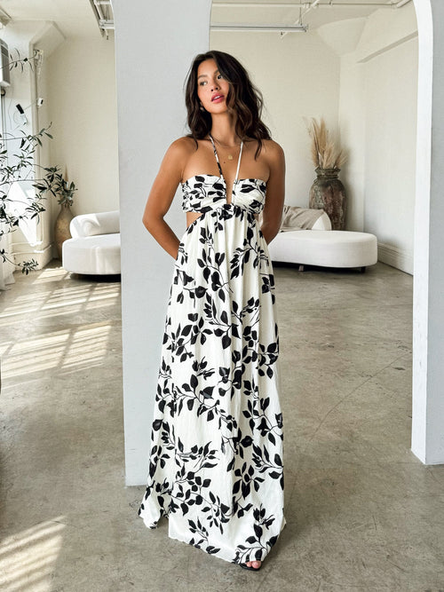 Bardot Floral Maxi Dress