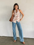 Hana Vest Halter Top