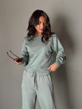 Lena Sweatshirt in Sage Green