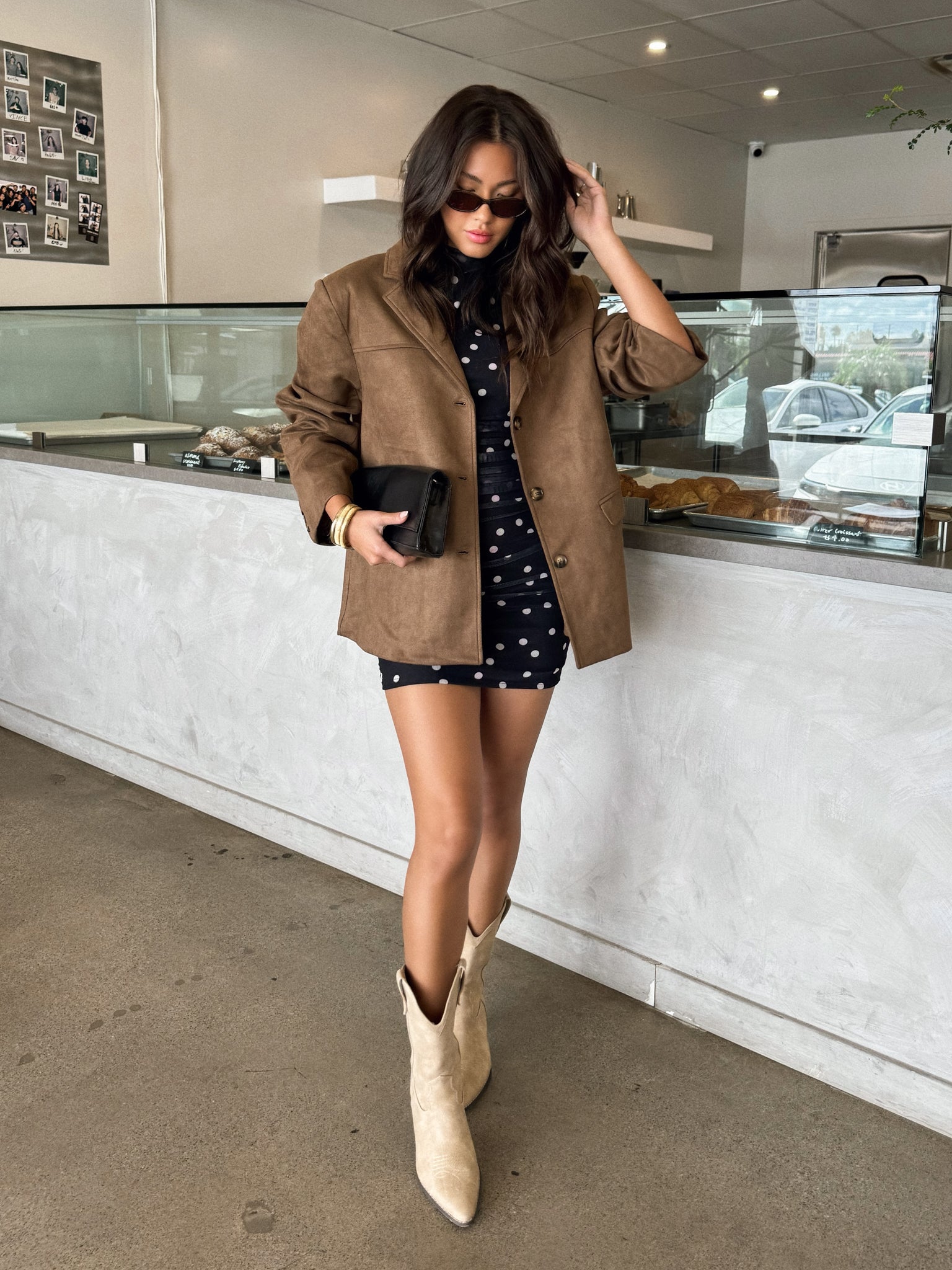 Scorpio Polka Dot Mini Dress