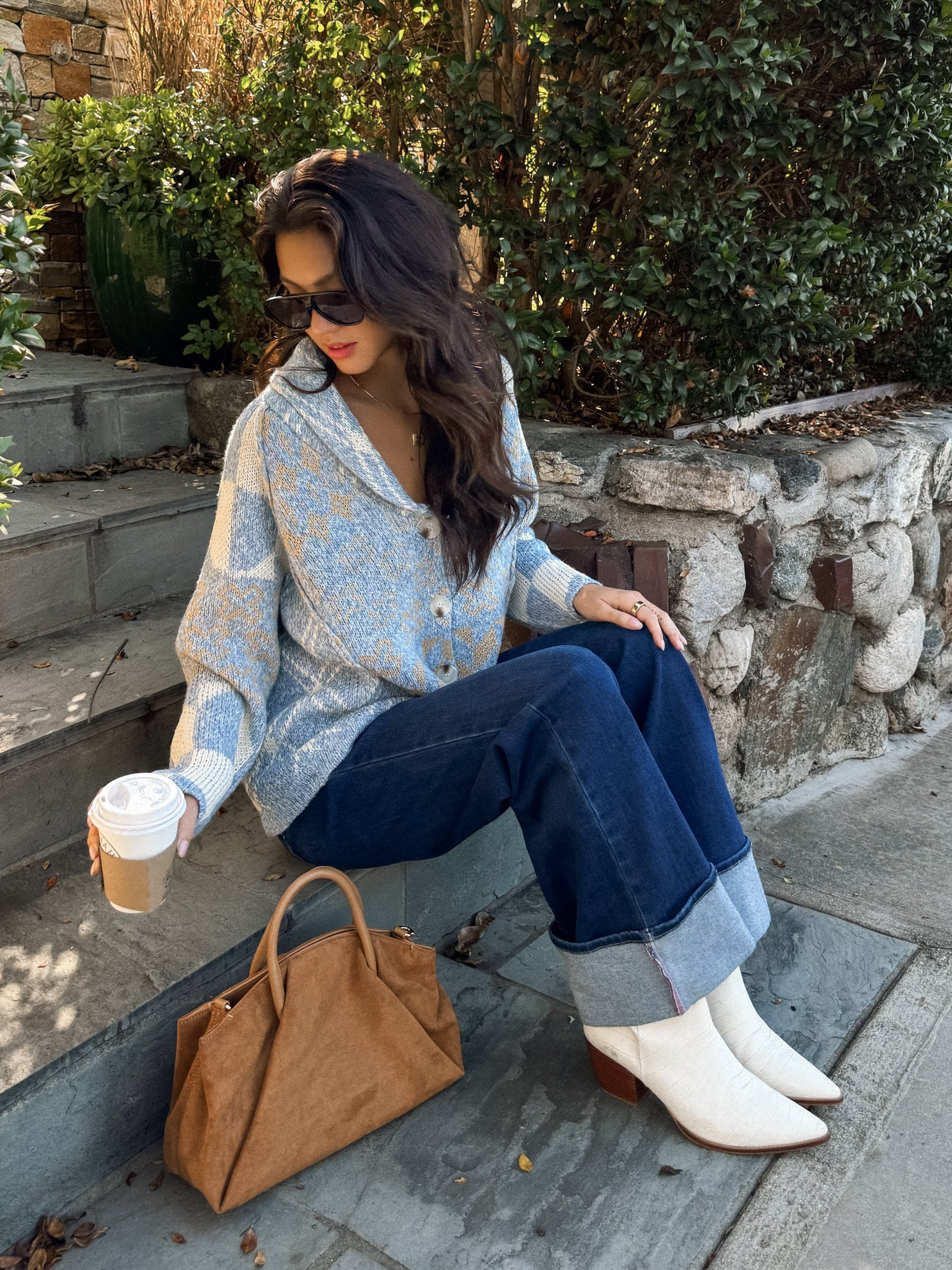 Ella Speckled Knit Sweater