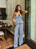Riviera Stripe Pants - Final Sale