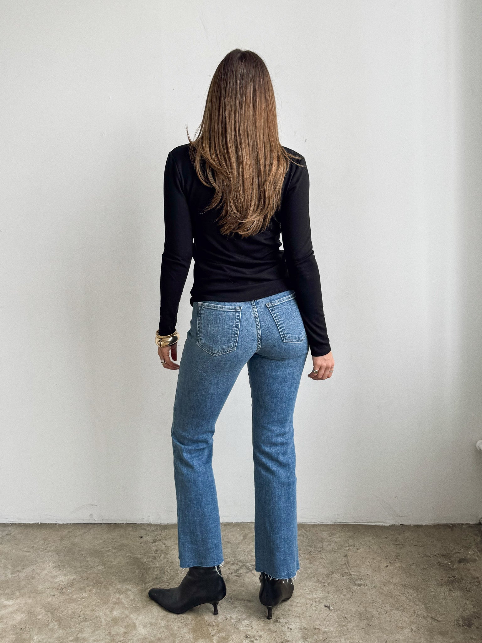 Highland Crop Flare Jeans