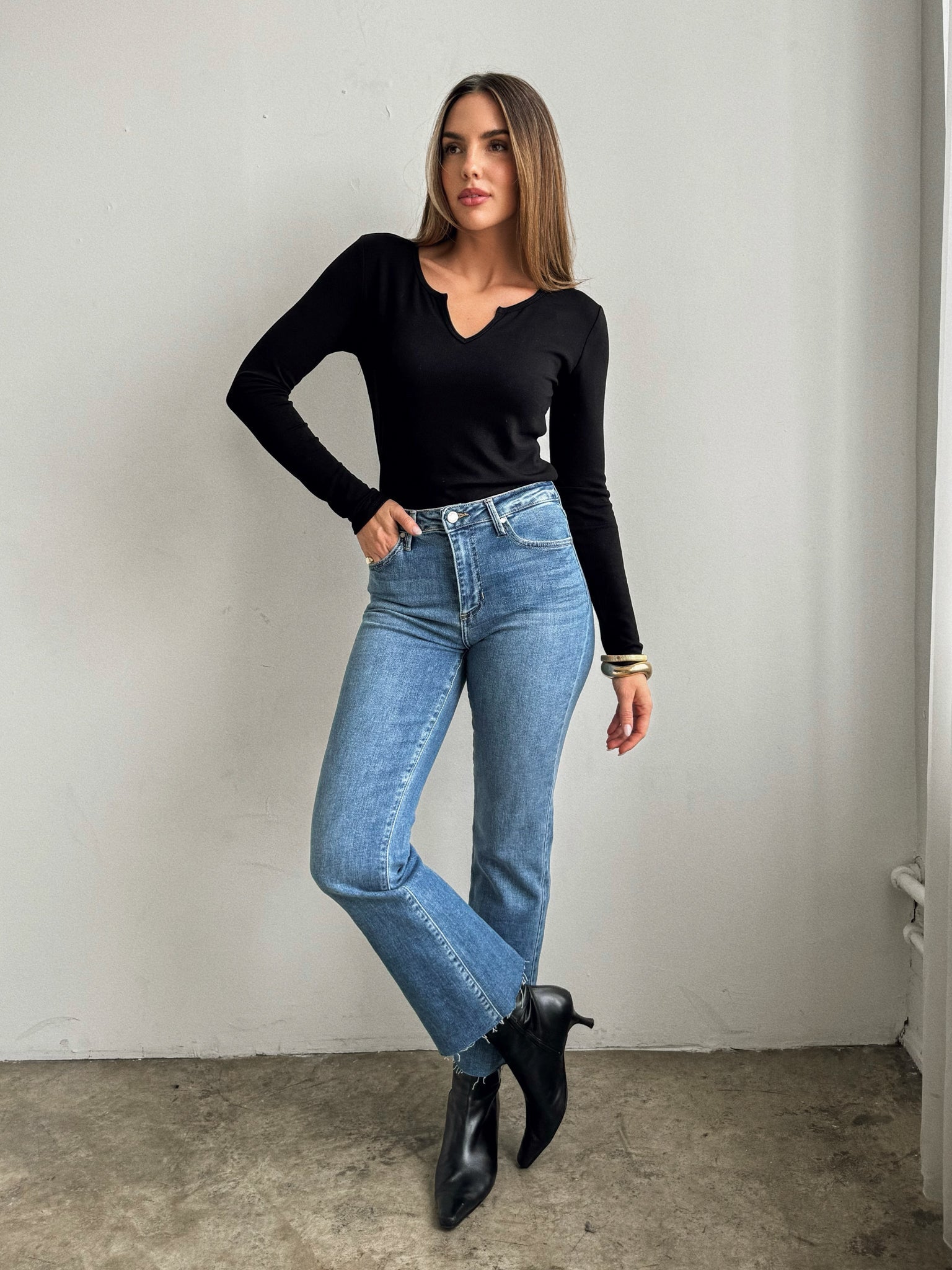 Ellery Long Sleeve in Black