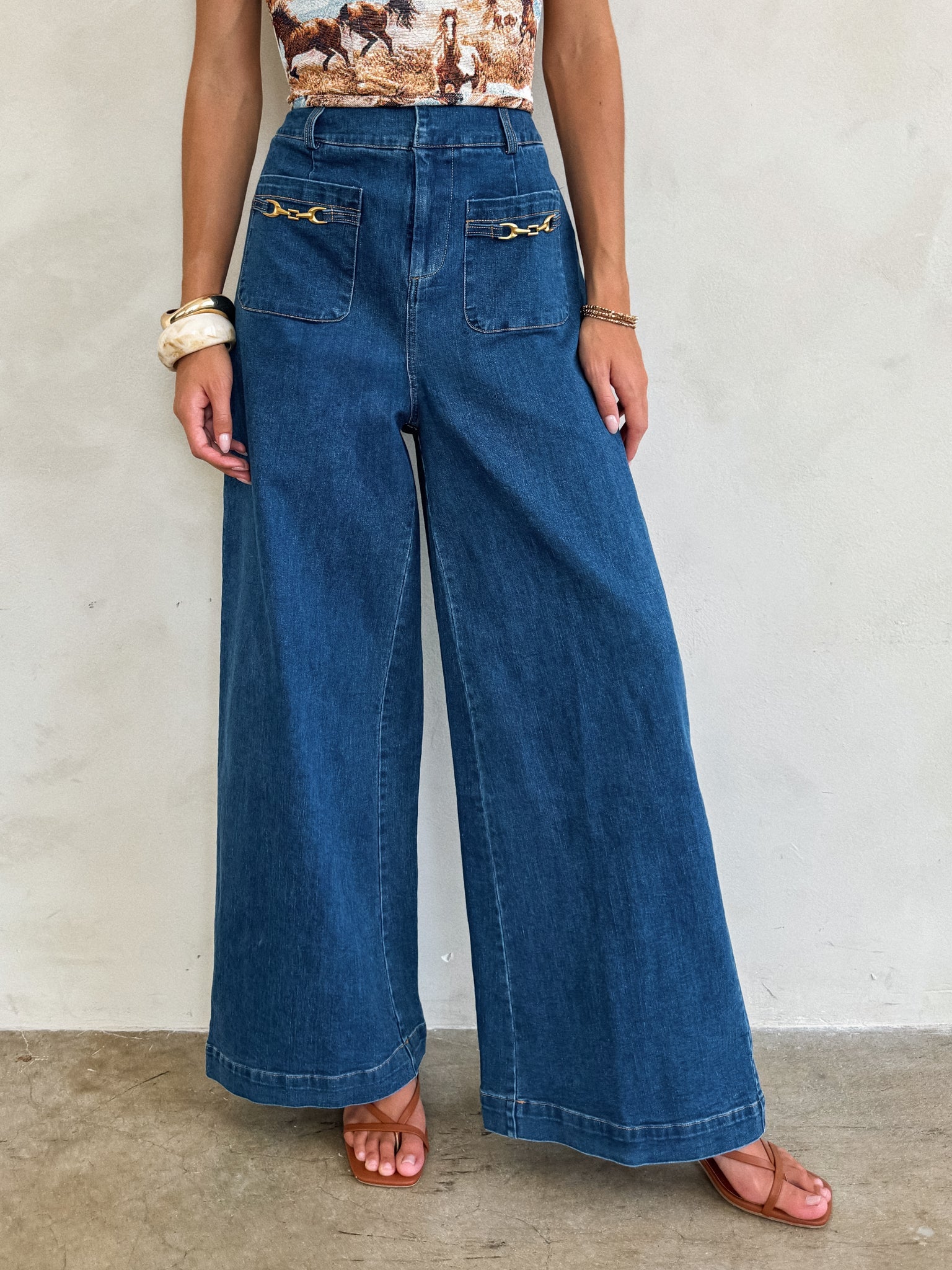 Amanda Wide Leg Jeans