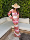 Villa Crochet Maxi Dress - Final Sale