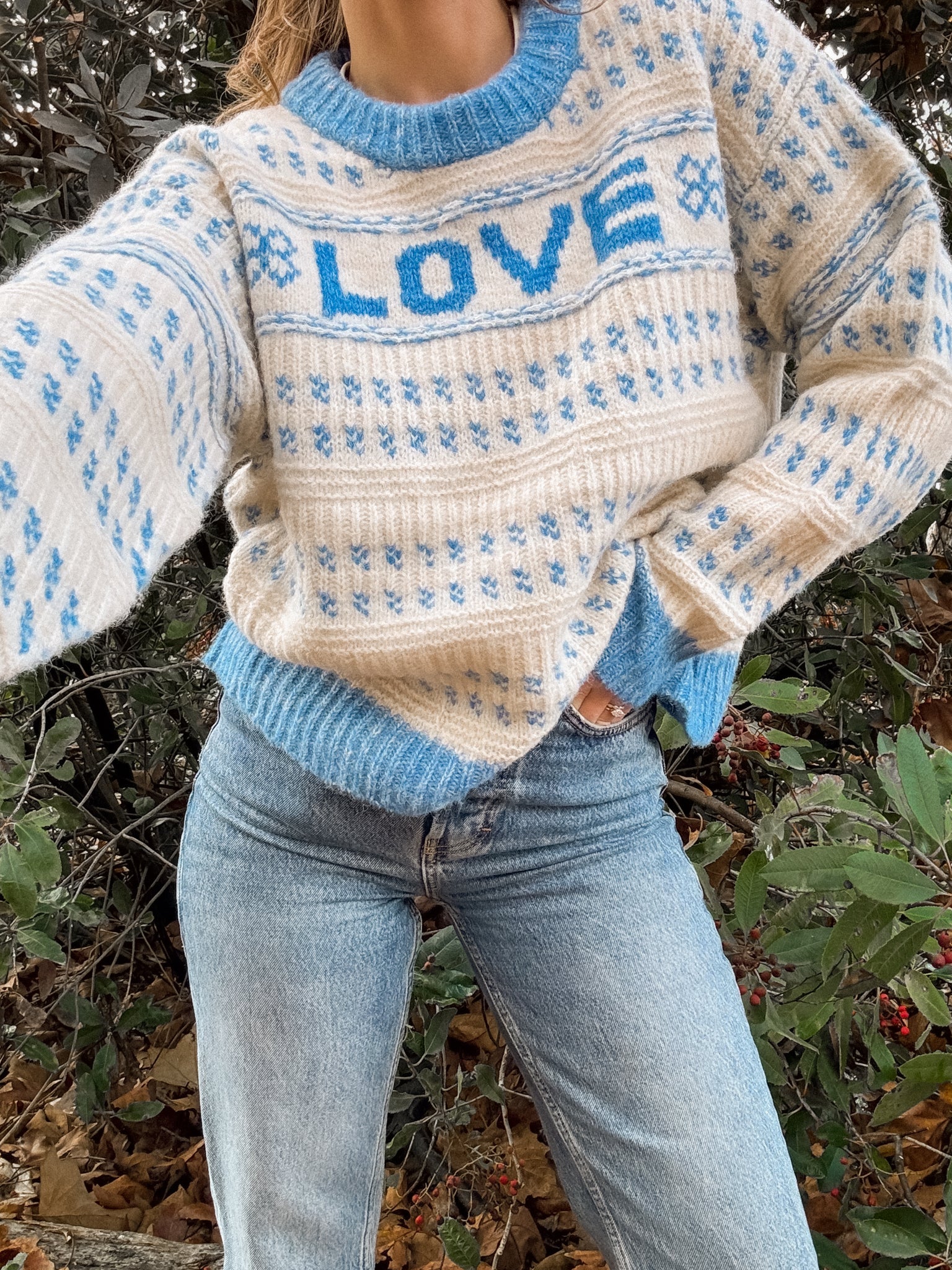 Love Language Knit Sweater - Final Sale