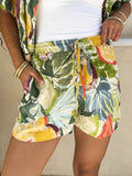 Mai Tai Linen Shorts - Final Sale