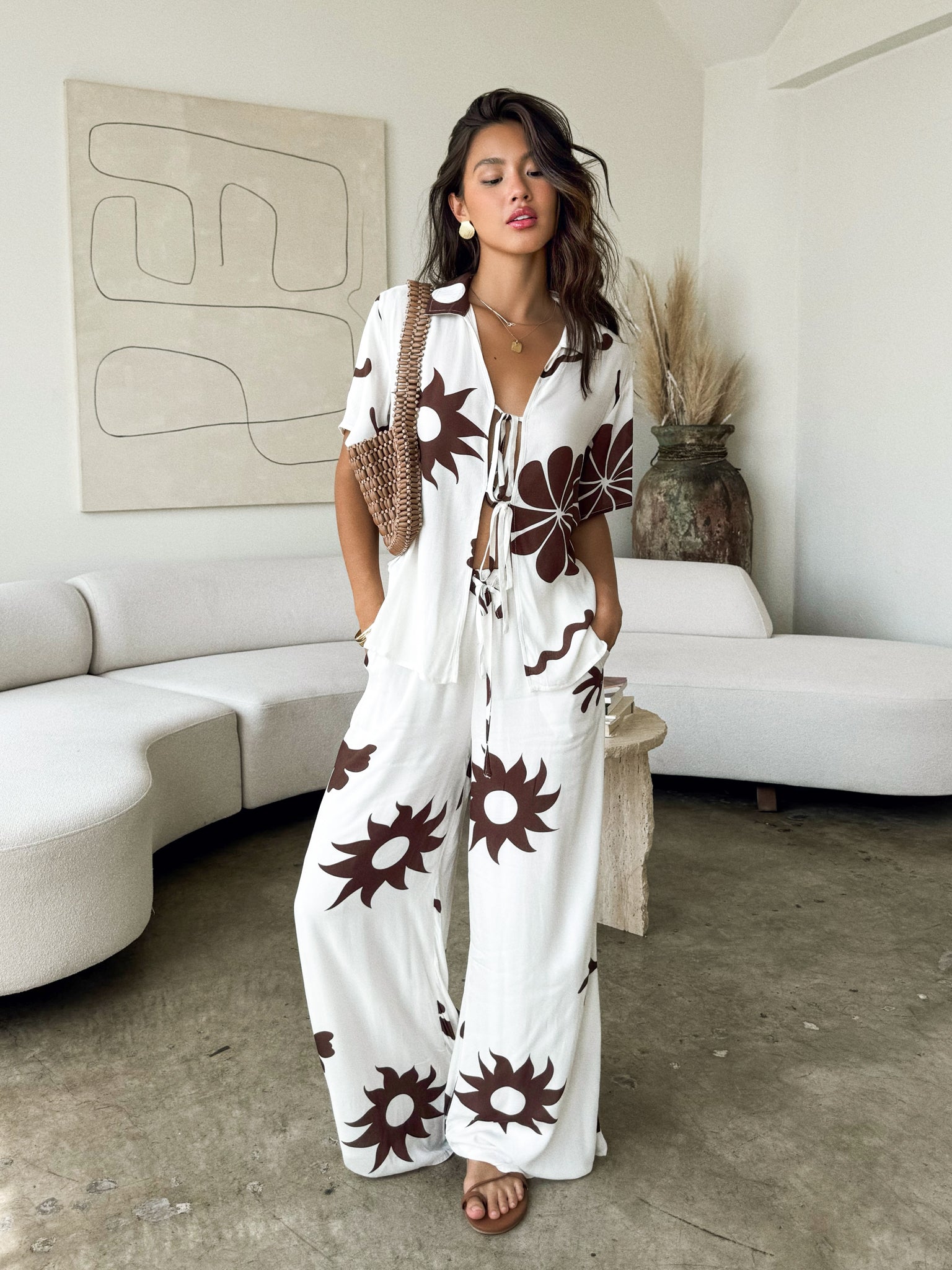 Coco Wide Leg Pants - Final Sale