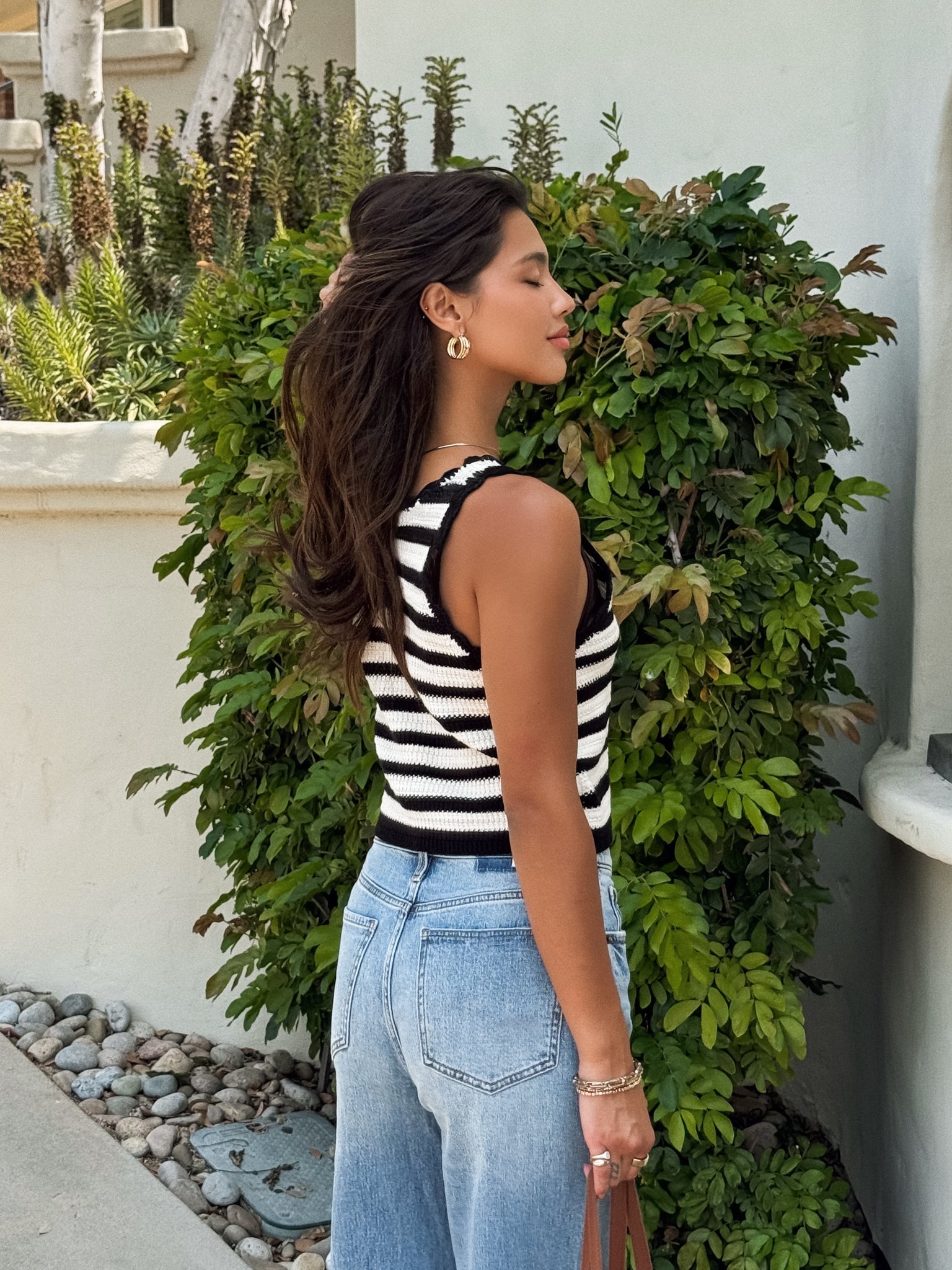 Frankie Stripe Knit Tank