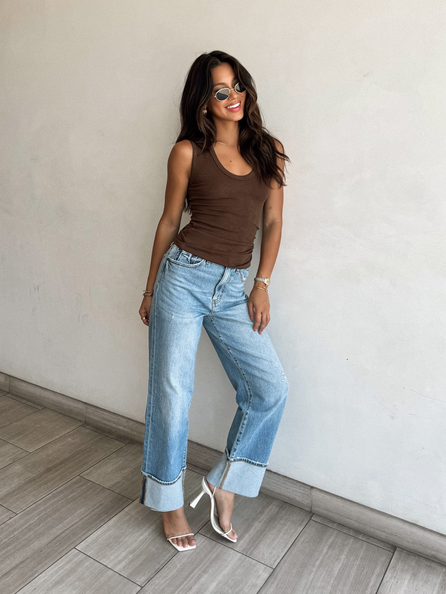 Cait Scoop Neck Tank