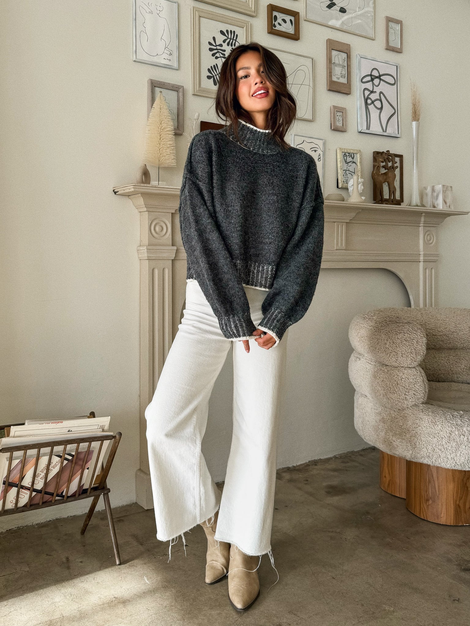 Midnight Skies Knit Sweater