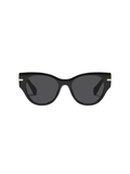 Chit Chat Sunnies in Blk/Smoke