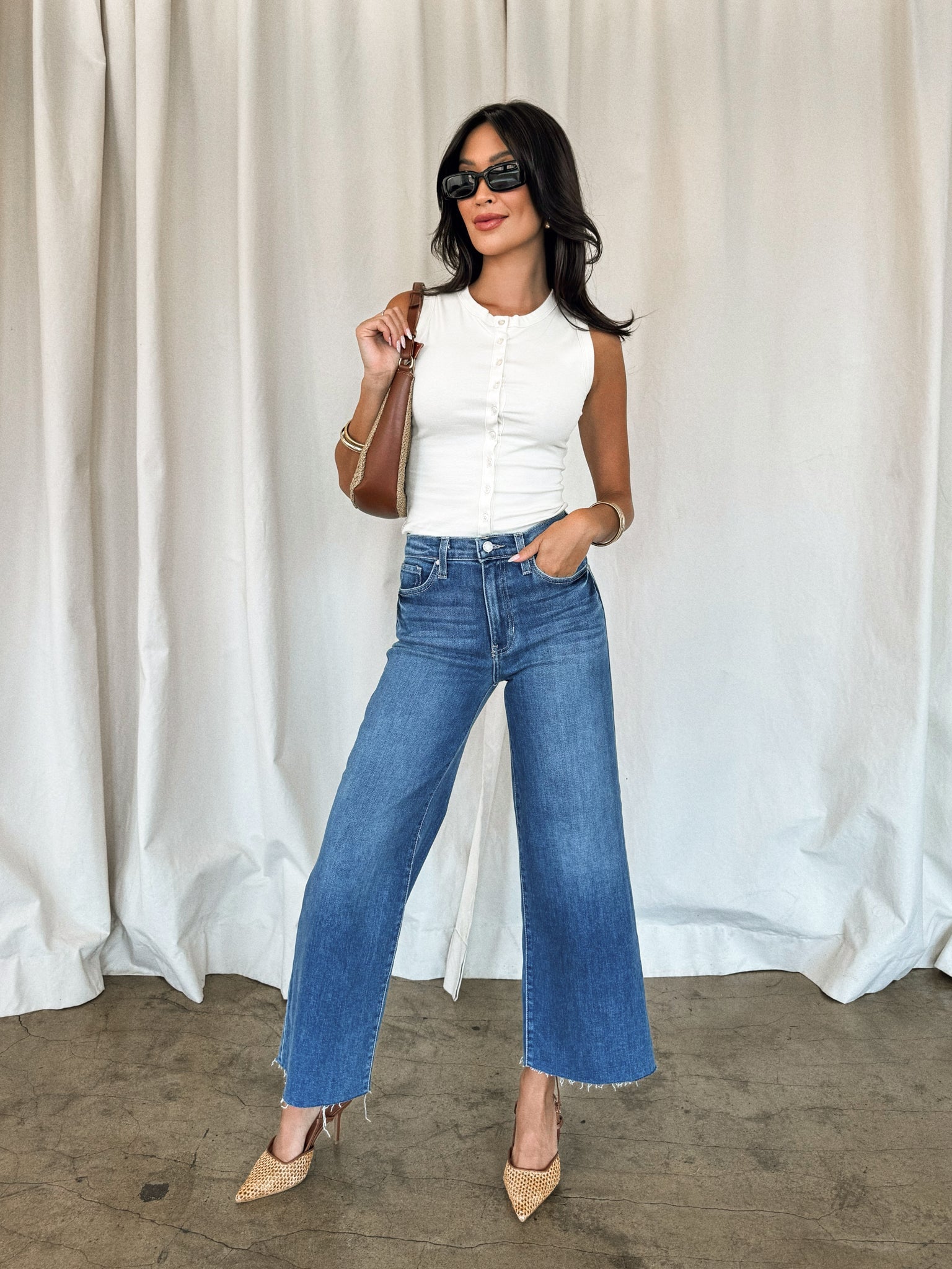 Rewind Wide Leg Jeans