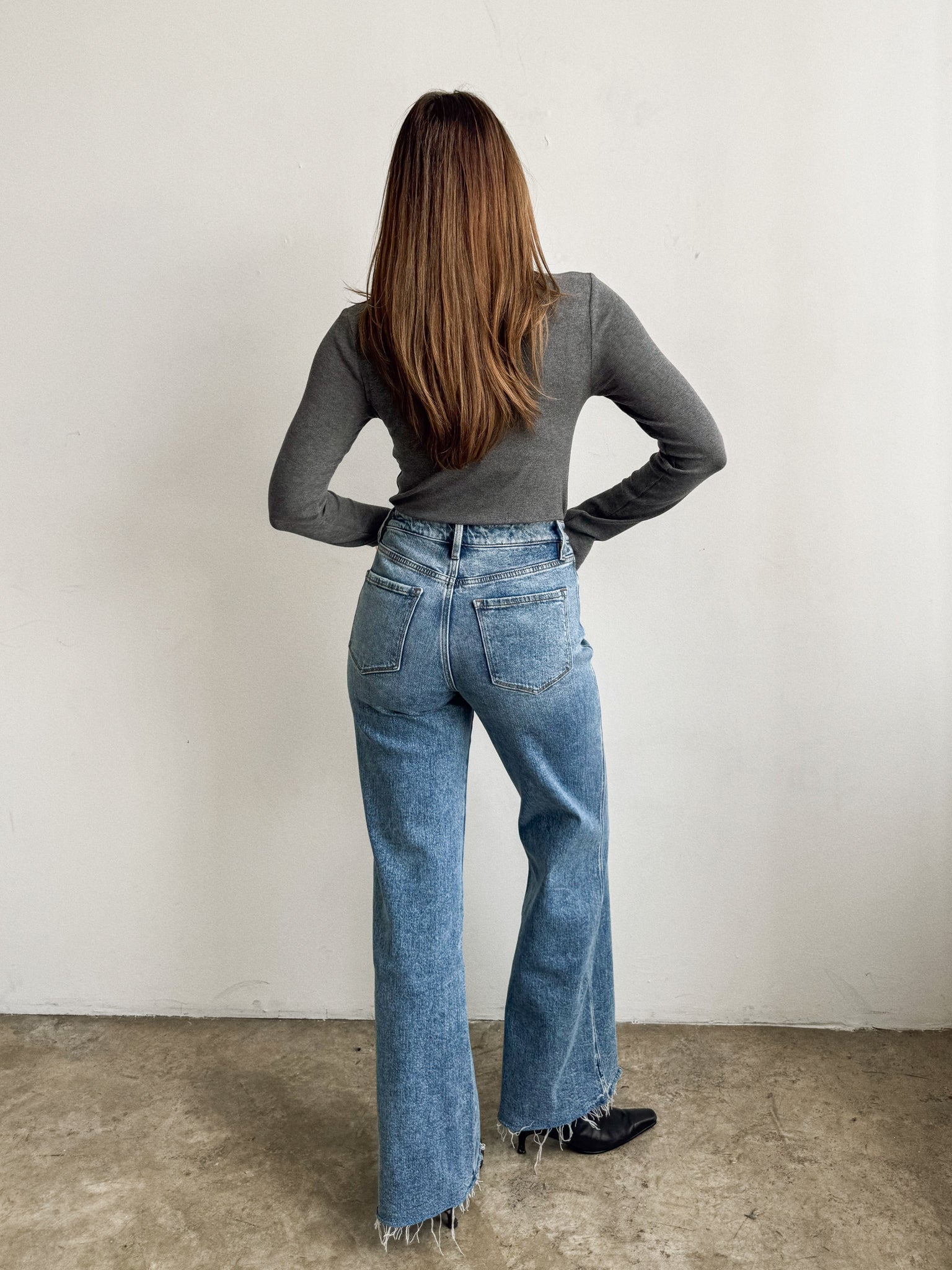 Lively High Rise Flare Jeans