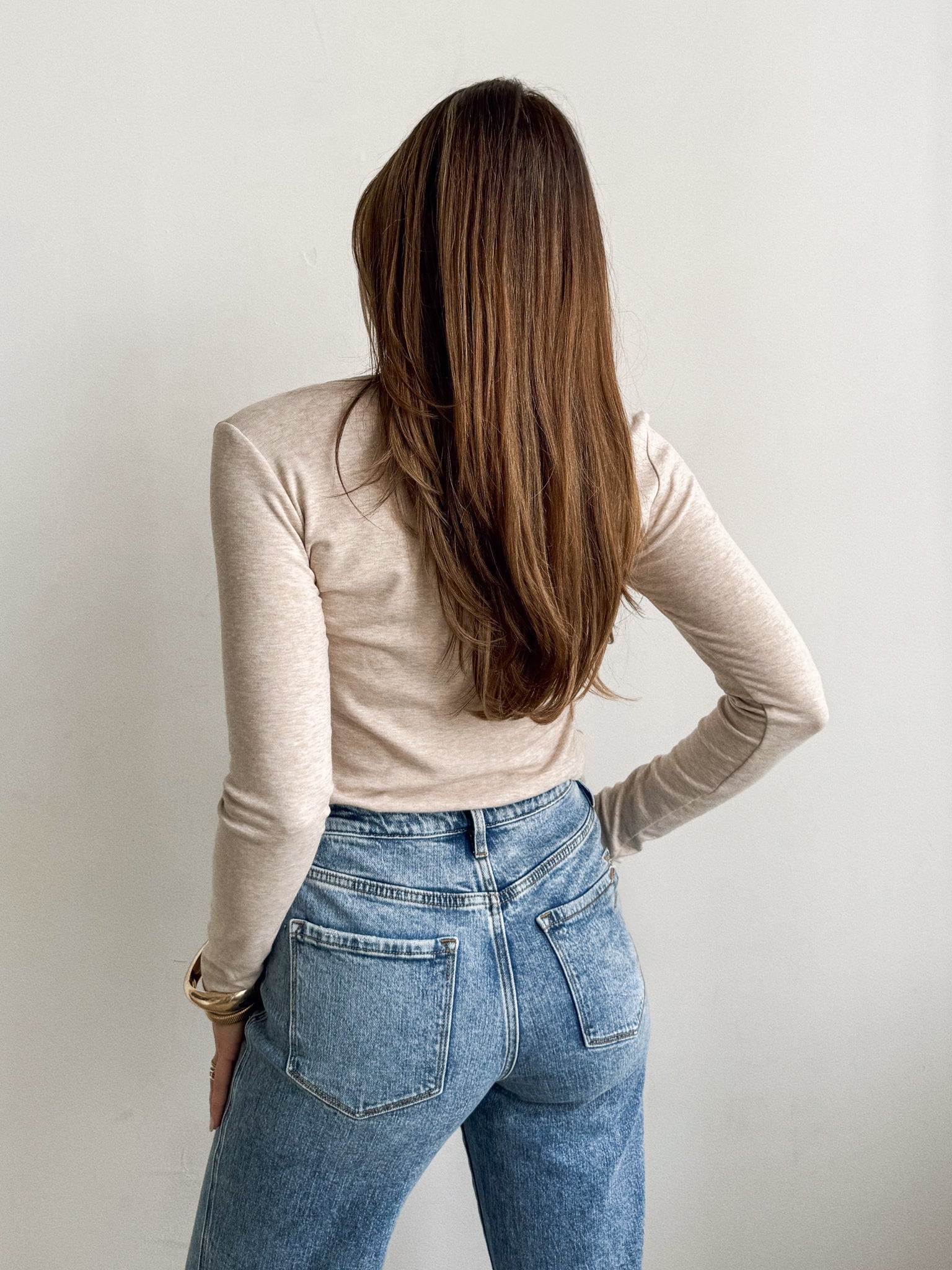 Ellery Long Sleeve in Oatmeal