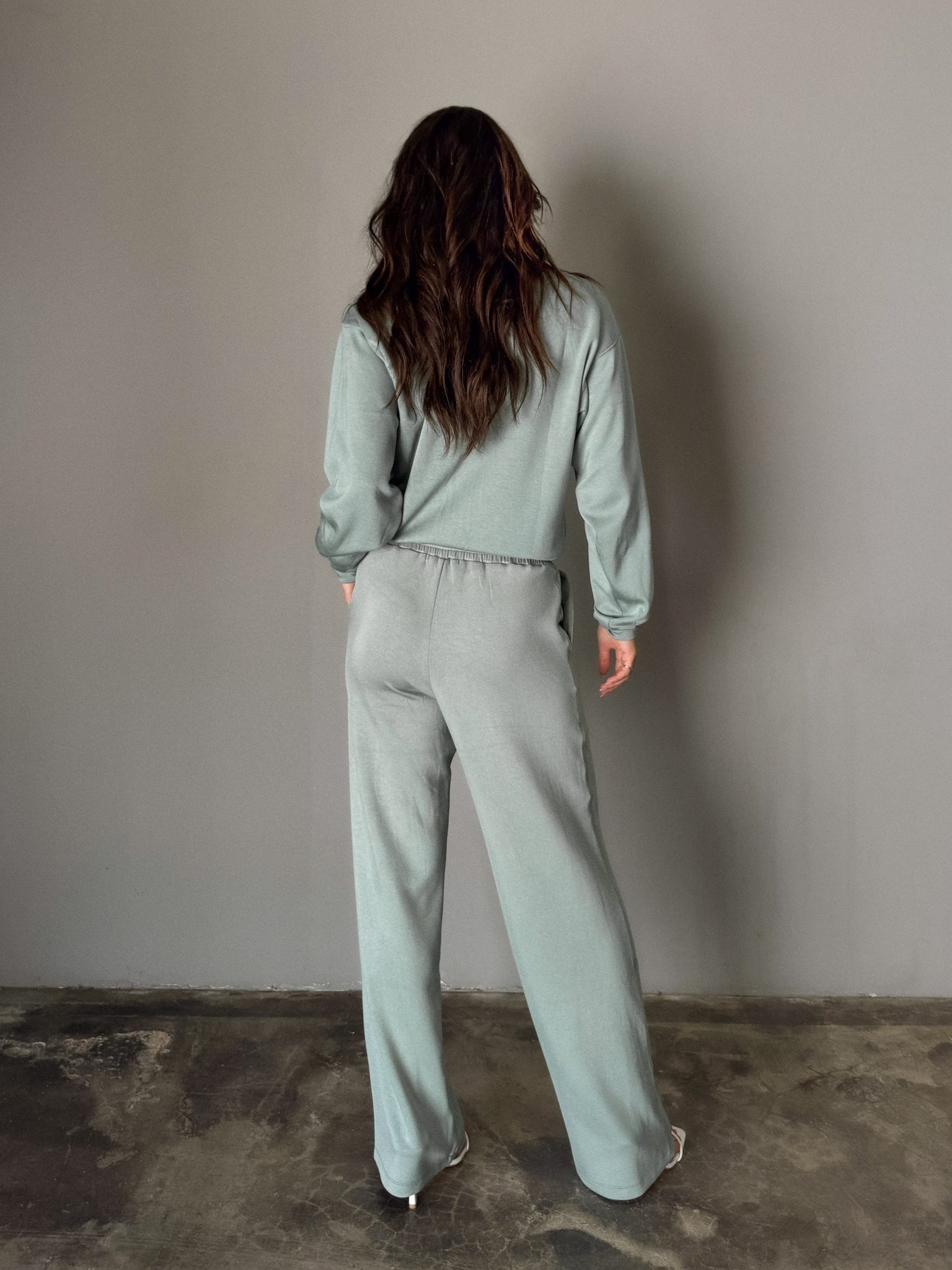 Lena Sweatpants in Sage Green