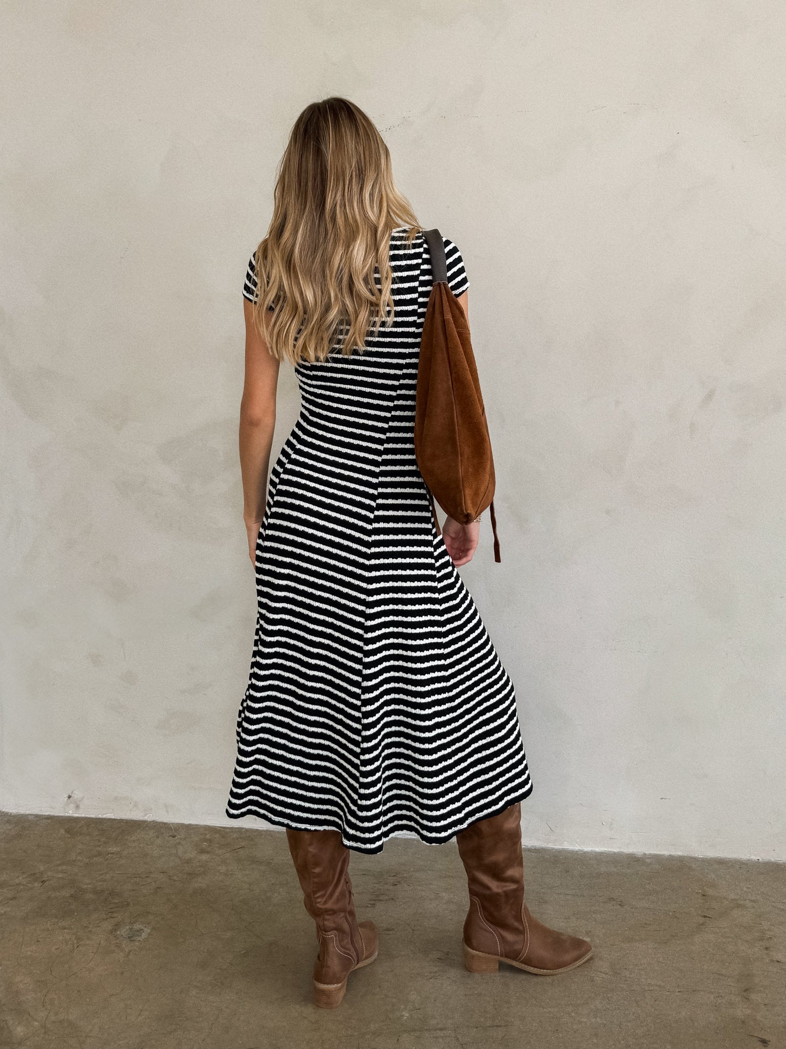 Bailey Stripe Midi Dress
