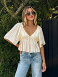 Meadow Muse Flutter Blouse