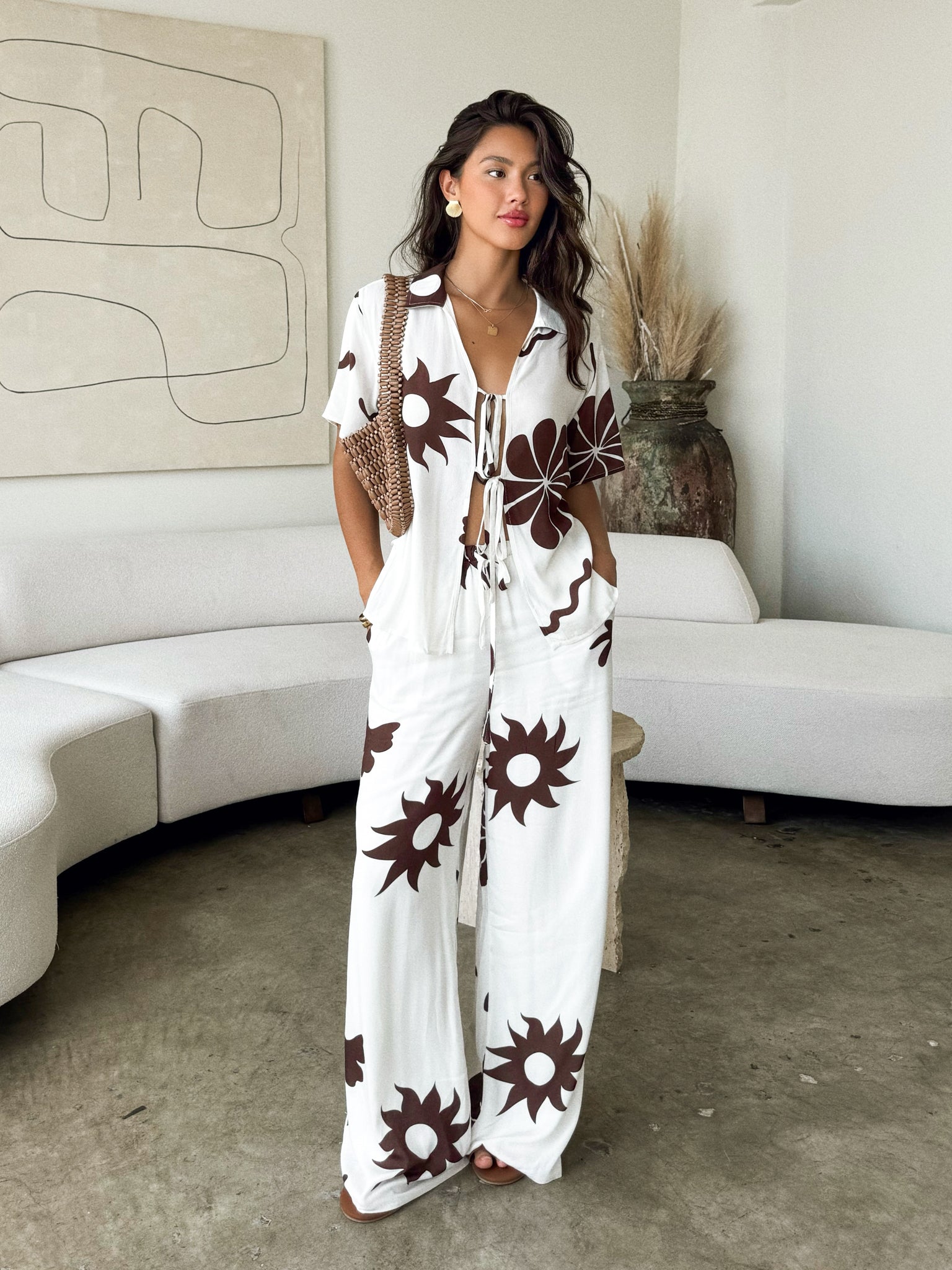 Coco Wide Leg Pants - Final Sale