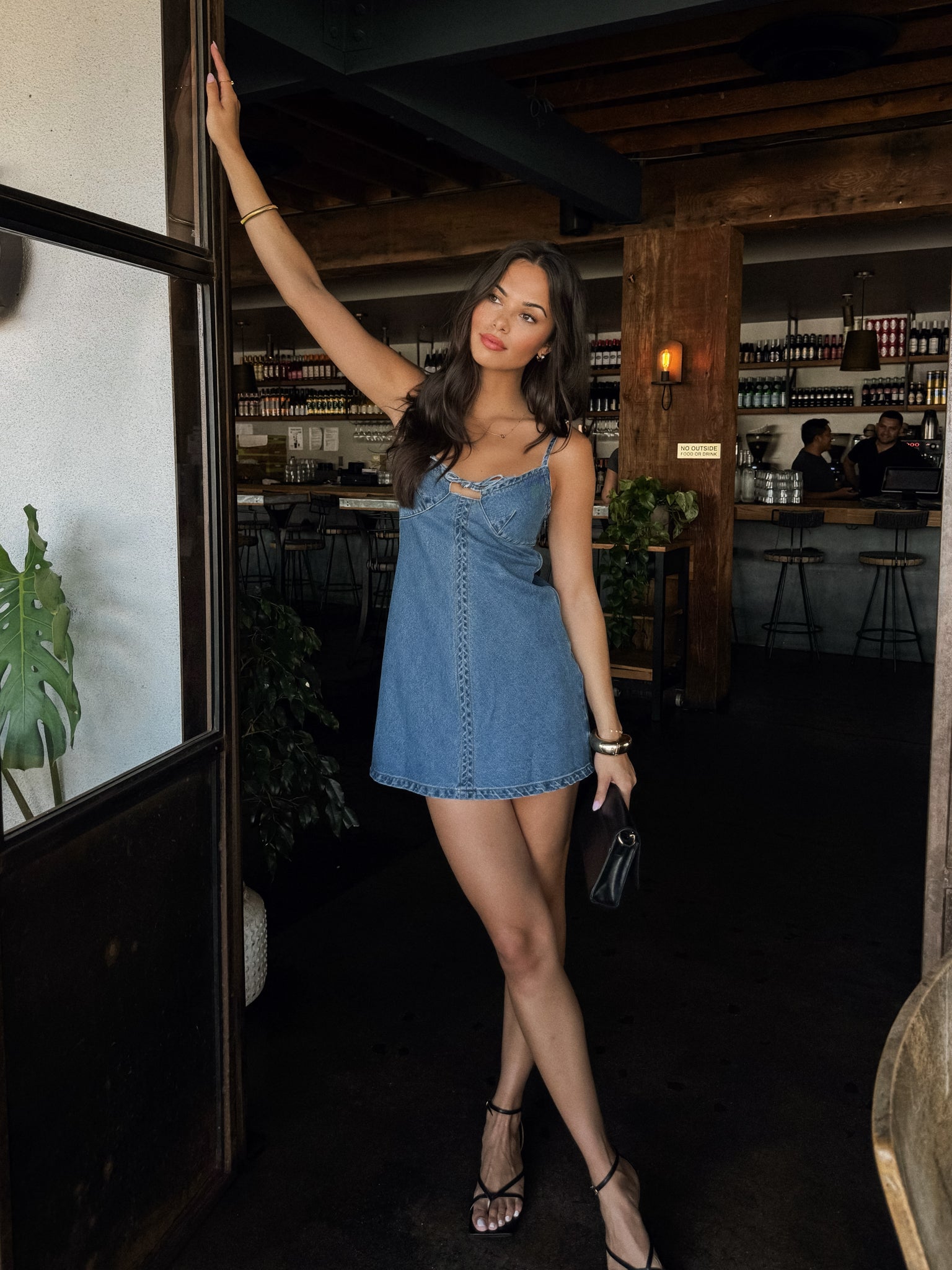 Leonie Denim Mini Dress