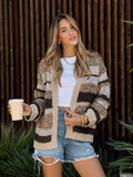Rocky Road Stripe Knit Cardigan