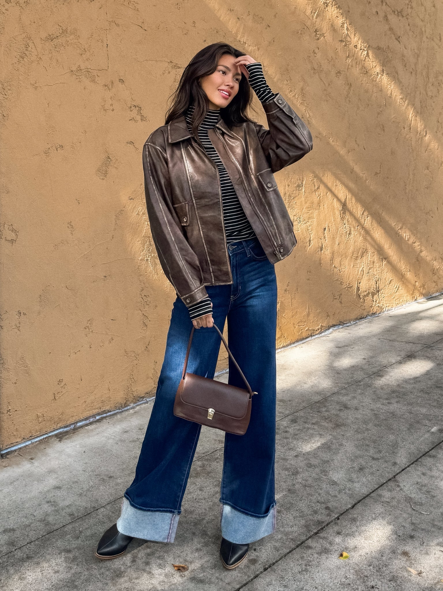 Indiana Vegan Leather Jacket