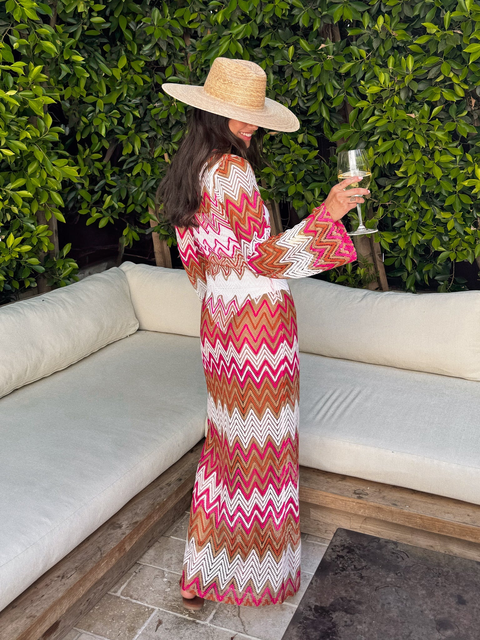Villa Crochet Maxi Dress - Final Sale