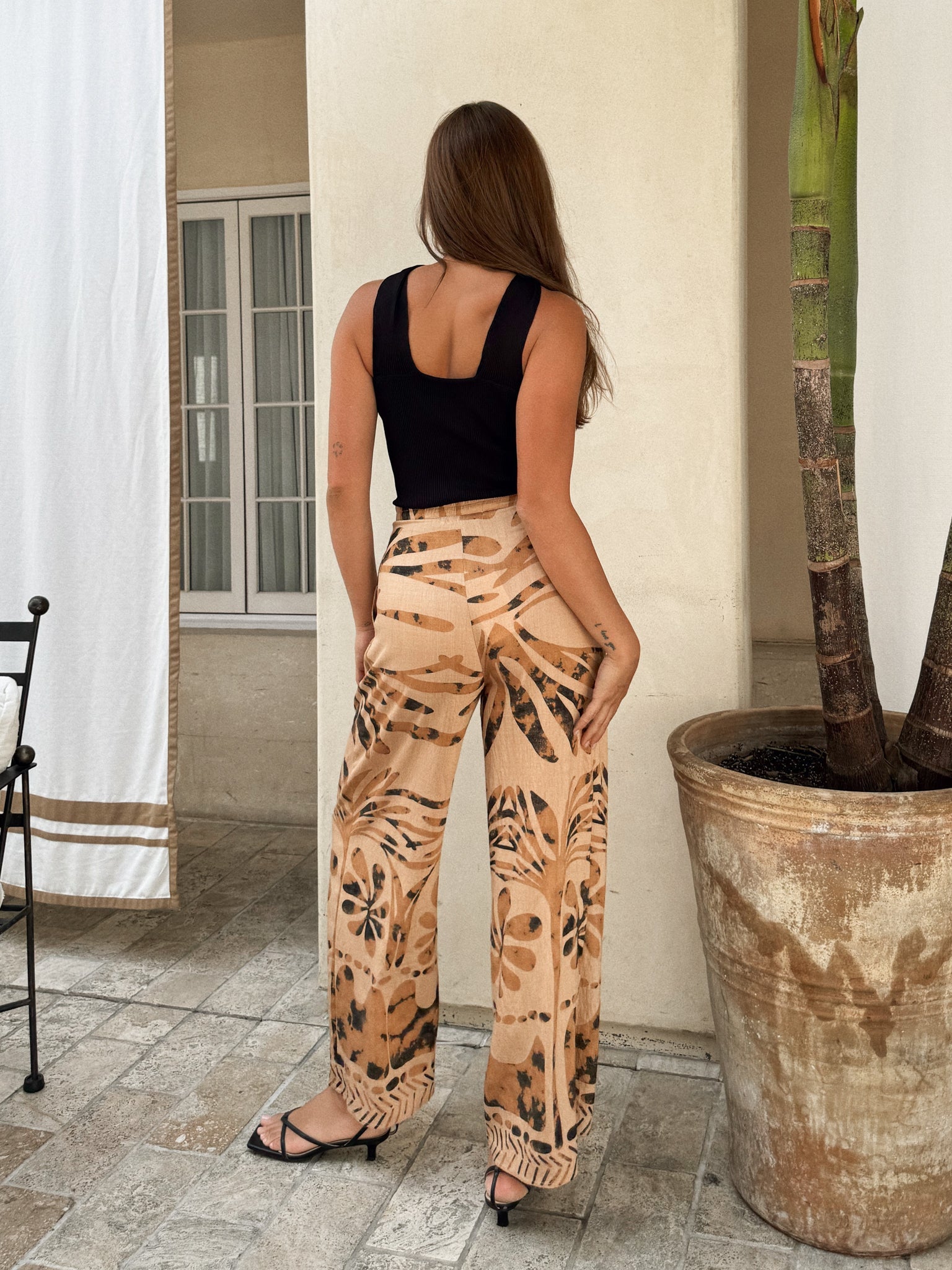 Sandy Storm Wide Leg Pants - Final Sale