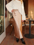 Pixie Dust Satin Maxi Skirt - Final Sale
