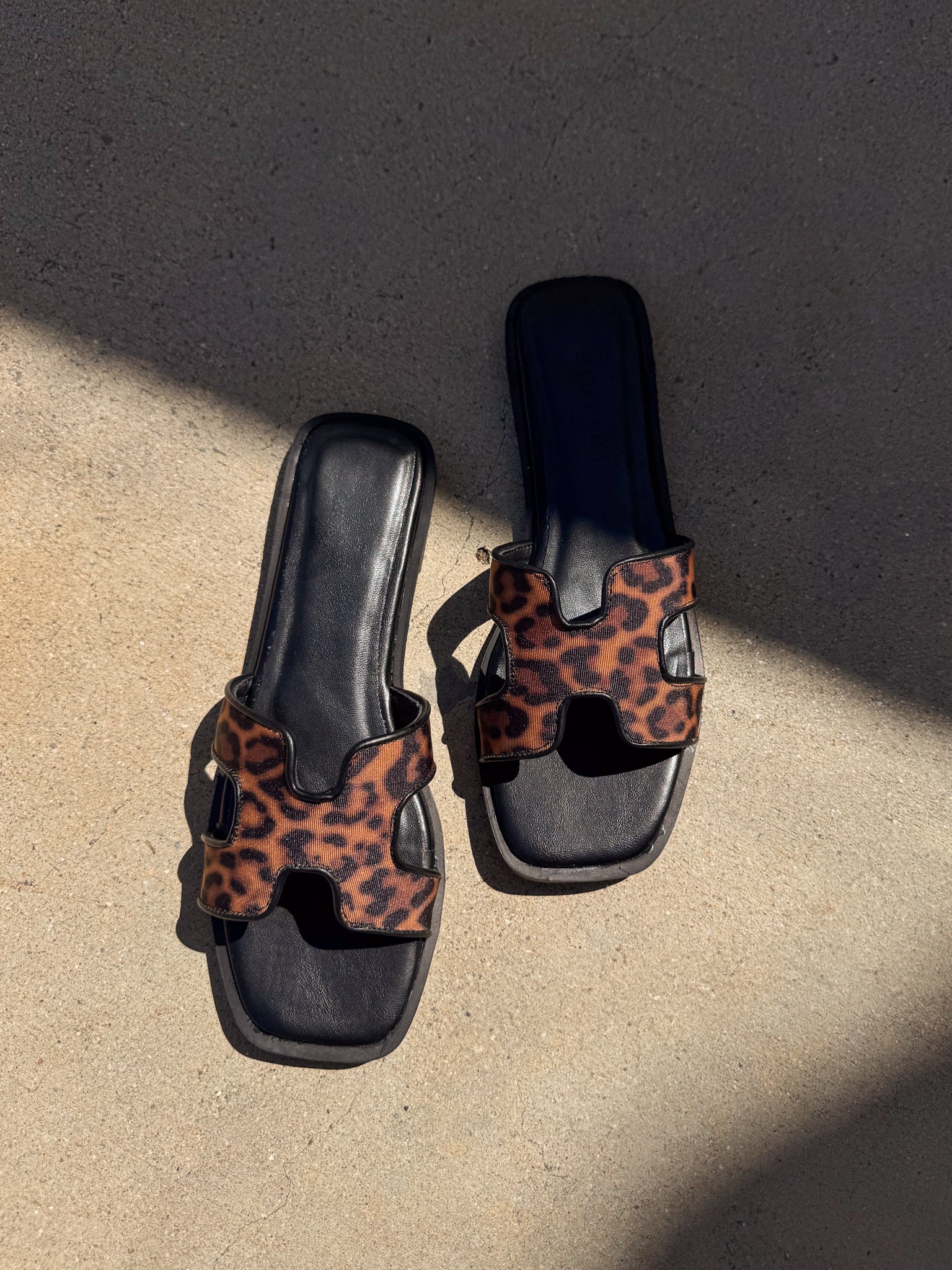 Gordy Sandal in Leopard